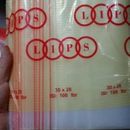 Plastic clip bag plastic key bag size 30x20