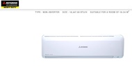 ส่งฟรี MITSUBISHI HEAVY DUTY แอร์ติดผนัง 18,447.00 BTU/H  รุ่น SRK18CXV W1 ระบบ FIX SPEED  รับประกัน