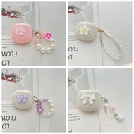 ins with keychian case For Soundcore R60i NC / R50iNC / R50i k20i Silicone Earphone Cover For Soundc