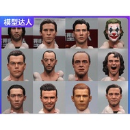 1/6 Male Star Head Statue Beckham Captain America Joker