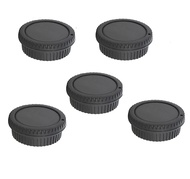 (5 Pack) EOS EF Rear Lens Cap Camera Body Cover Set, Camera Body Sensor Dust Protective Cover, EF EF