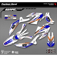 DECAL WR 155 - yamaha WR 155 18 motorcycle DECAL sticker