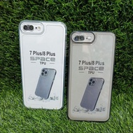 SoftCase Casing IP 7 Plus/8 Plus Transparent Clear Silicone Spece Back Protector hp