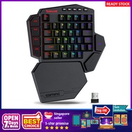 [sgstock] Redragon K585 DITI Wireless One-Handed Mechanical Keyboard, 42 Keys 2.4Ghz RGB 40% Gaming 