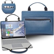 LiuShan Protective Case + Portable Bag for 14" ASUS ZenBook 14 UX431FA/VivoBook X420UA X412DA X412FA F412DA/Vivobook S14 S432FA S433EA &amp; LG Gram 14 2-in-1 14T990 14T90N [Not fit Vivobook S430],Blue
