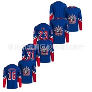 NHL Hockey Jersey Hockey Jersey Jersey Ranger 23 FOX 31 SHESTERKIN 16 TROCHECK