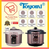 TOYOMI 5.0L (PC 5090) Micro-com Pressure &amp; Rice Cooker with Duo Pot