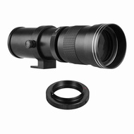 [LIX1] Camera Super Telephoto Zoom Lens F/8.3-16 420-800mm with Adapter Ring Universal 1/4 Thread Re