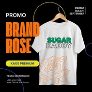 T-shirt Brand Rose/ Daddy Sugar, T-Shirt Screen Printing/ T-Shirt/ Oblonk_Mania