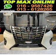 TOYOTA ALPHARD 2015 -17 JAPAN FRONT BUMPER NORMAL-SECOND HAND