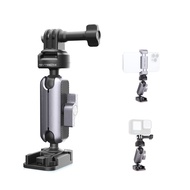PGYTECH CapLock Motorcycle Bike Helmet Adhesive Mount Compatible with OSMO Action 4/3, DJI OSMO Pock