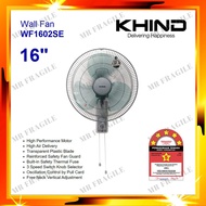 KHIND 16" WF1602 SE WALL FAN / 16 INCI KIPAS DINDING WF1602SE 16 INCH WALL FAN KHIND WF1602SE