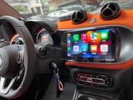 SMART 9吋安卓機 8核心 CarPlay 正版導航 網路電視  ForTwo ForFour C453 W453