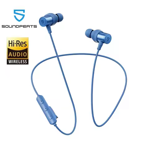 SoundPEATS Q40 HD Neckband Bluetooth Headphones LDAC Hi-Res Audio Spatial Audio AI Call Noise Cancel