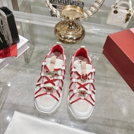 2026 Early Spring New Style Women's Shoes Diamond Buckle Fabric Sneakers New Style Mainly A Trendy a