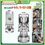 Aozoom H4 Mini Bi-Spherical LED Headlight – Powerful Lighting Technology, Suitable for Motorcycles, 