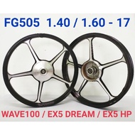 ENKEI FG505 SPORT RIM EX5 DREAM / WAVE100 / EX5 HIGH POWER READY STOCK