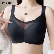 KLAME Buckle Comfort Soft Steel Ring B/C/D/E/F Plus Size Full Cup Bra - Size 34-42 KLM1201