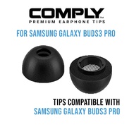 Comply Foam Ear Tips Designed for Samsung Galaxy Buds3 Pro | Ultimate Comfort | Unshakeable Fit (Med