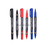 Permanent Marker 2 Heads Write Cd Parcel Envelopes Medicine Plastic Bag A