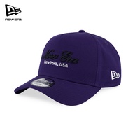 New Era 9FORTY A-Frame New Era Basic Script Purple Adjustable Cap
