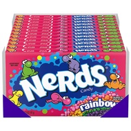 50% OFF!! Exp June 2025 Nerds Rainbow Candy Video Box, 5 Ounce (Pack of 12)