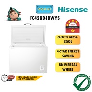 Hisense Chest Freezer 350L Peti Freezer Murah Deep Freezer Mini Peti Sejuk Beku Frezer Besar 冷藏箱 FC4