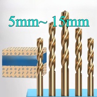 Drill Bit Straight Shank Twist Drill High Speed Steel Hand Electric Drill Superhard Alloy Drill Bit 