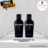 Bulldog London Dry Gin 700ml (Bundle of 2)