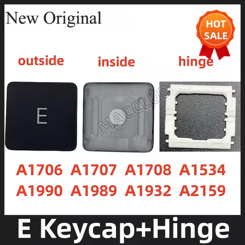 E KeyCap for MacBook Pro Retina A1708 A1706 A1707 A1989 A1990 A1534 A2159 A1534 Keyboard Case Key Ca