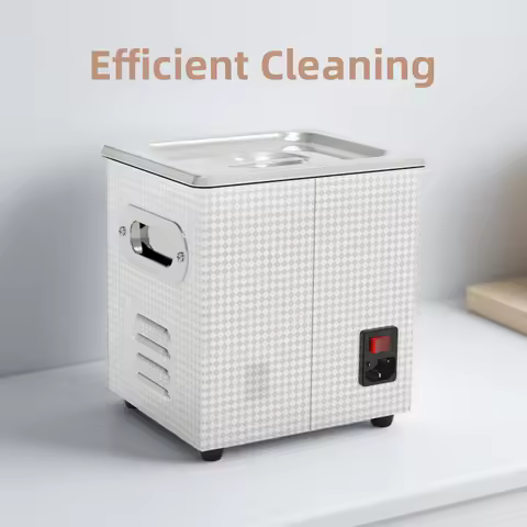 120W Ultrasonic Cleaner 1.3L Bath 0~30mins Timer with Heater Ultrasound for Watches Glasses Jewelry 