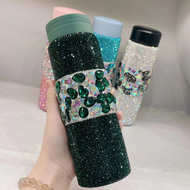 Bling Diamond Vacuum Flask Vacuum Flask Stainless Steel Coffee Cup Tea Bottle Tumbler Cup Bulk Cute Water Bottle Car Thermos