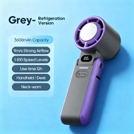 199-Speed 6000mAh Rechargeable Mini Fan | High-Speed Outdoor Cooling Turbo Fan | Kipas Mudah Alih & 