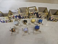 聖鬥士星矢 mega house 正版 蚊香眼 螺旋眼 盒蛋 part1 全套 扭蛋 食玩 黃金 雙子