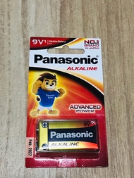 ถ่านอัลคาไลน์ Panasonic 9V 1ก้อน อัลคาไลน์แบตตเตอรี่ Alkaline Battery ของแท้