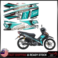 SRL115FI / LAGENDA 115FI (Petronas Edition 2020) Body Cover Set Sticker / Coverset Stripe SRL115 FI 