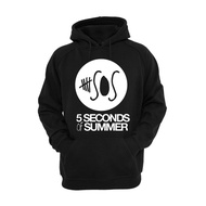5 seconds of summer Hoodie jacket - 5SOS - Black