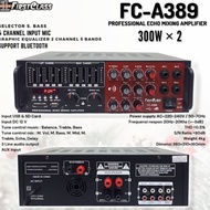 POWER AMPLIFIER KARAOKE FIRSTCLASS FC-A389 AMPLI FCA389