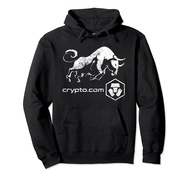 CRO Token Crypto BULLRUN Crypto.com Cryptocurrency Exchange Pullover Hoodie