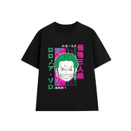 Roronoa ZORO RR01 - ONE PIECE Pirate Island T-Shirt, Unisex Loose Form Soft Cotton