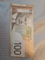 加拿大 100蚊紙幣