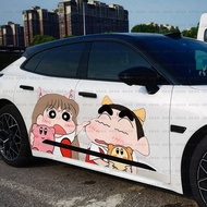 Universal Car Stickers Crayon Xiaoxin Car Body Decal Stickers Electric Car Scratch Cover Cute Decora
