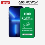 Xiaomi Mi 9T 10T 11T 12T Pro 11 Lite Poco F2 F3 F4 X3 X4 M3 M4 Redmi Note 7 8 9 9S 10 10S 11 11S 9A 9C 10C 100D Clear Ceramic Soft Tempered Glass Screen Protector Film