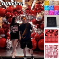 YUMEIREN Sequin Panel Wall Decor, Wedding Baby Shower Sequin Backdrop, Birthday Decoration Glitter S
