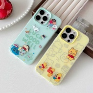 Mobile Phone Case For Vivo V60 V60lite Y31 Y21d Y11 Y12 Y15 Y17 2-Layer Work Shockproof Cute Cartoon