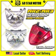 MODENAS MR2 MR3 ( DRUM / DISC ) HEADLAMP UNIT HEAD LAMP LIGHT LAMPU DEPAN / TAIL LAMP ASSY LAMPU BEL