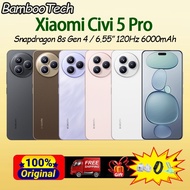 Xiaomi Civi 5 Pro Snapdragon 8s Gen 4 6.55" AMOLED 120Hz 6000mAh 67W Xiaomi Phone Xiaomi Civi5 Pro