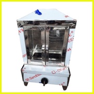 【hot sale】 BEST FOR SIOMAI, SIOPAO BUSINESS 3 LAYER GAS TYPE STEAMER WITH FREE TONG