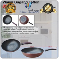 Mitraanda88 Teflon Diamond 32cm Wok Pan Frying Pan TD 2 n 5 PCS