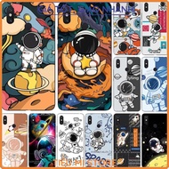 Xiaomi Mi Mix 2s / Mimax 3 Back Cover nano Toughened Back Cover Printed With Space Astronaut Image